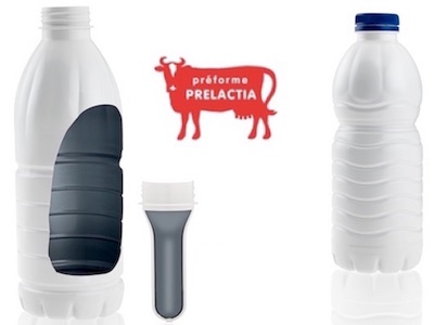 Prelactia light barrier for sterilized milk